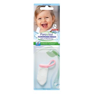 Czyścik do zębów i dziąseł dla niemowląt oraz dzieci Perfect Baby Finger RÓŻOWY