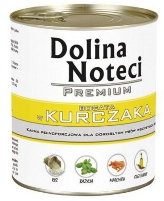 Dolina Noteci Premium Pies Kurczak puszka 800g