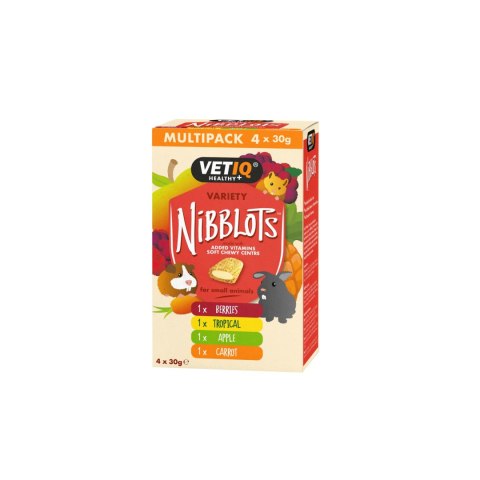 Nibblots Przysmaki dla gryzoni Paczka 3+1 (4x30g)