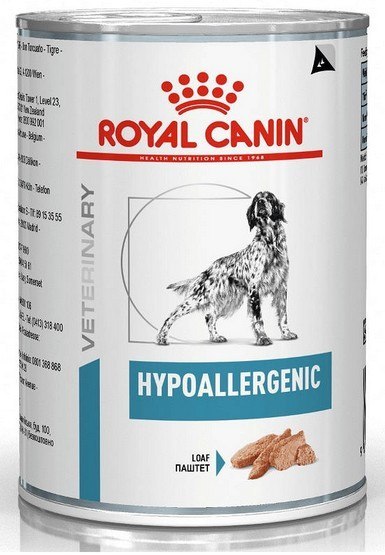 Royal Canin Veterinary Diet Canine Hypoallergenic puszka 400g