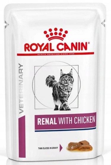 Royal Canin Veterinary Diet Feline Renal Kurczak saszetka 85g