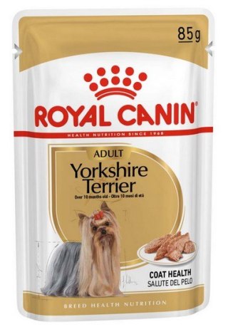 Royal Canin Yorkshire Terrier Adult karma mokra - pasztet, dla psów dorosłych rasy yorkshire terrier saszetka 85g