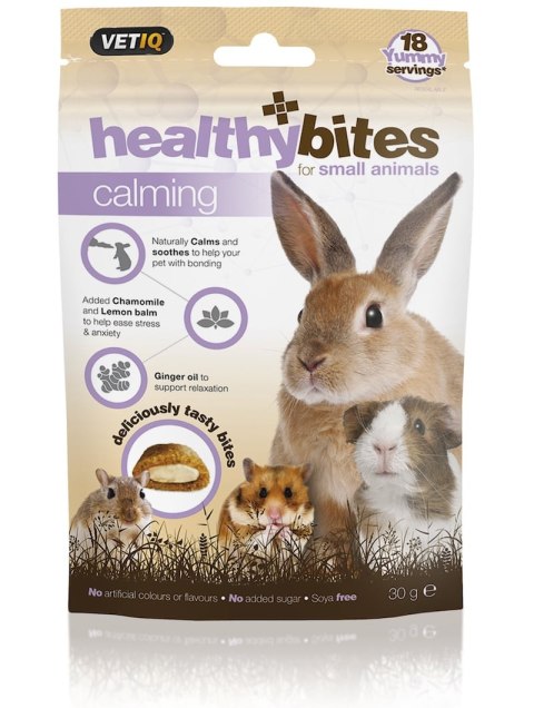 Vetiq Przysmaki dla gryzoni uspokajające Healthy Bites Calming for Small Animals 30g