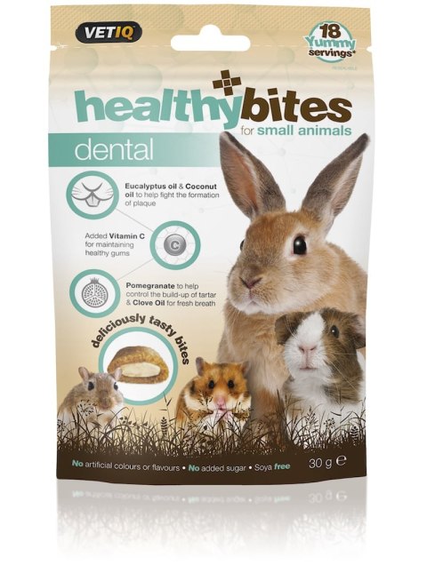 Vetiq Przysmaki dla gryzoni zęby Healthy Bites Dental for Small Animals 30g