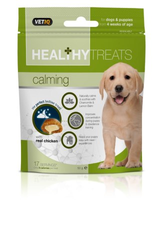 Vetiq Przysmaki uspokajające dla szczeniąt i psów Healthy Treats Calming For Dogs and Puppies 50g