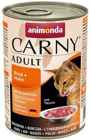 Animonda Carny Adult Wołowina + Kurczak puszka 400g