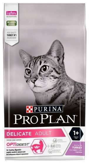 Purina Pro Plan Cat Adult Delicate Digestion z indykiem 1,5kg