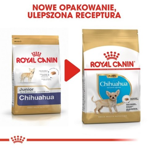 Royal Canin Chihuahua Puppy karma sucha dla szczeniąt do 8 miesiąca, rasy chihuahua 0,5kg