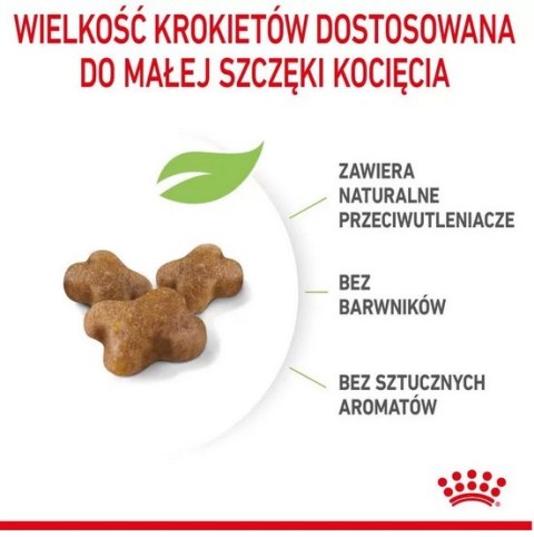 Royal Canin Kitten karma sucha dla kociąt od 4 do 12 miesiąca życia 4kg