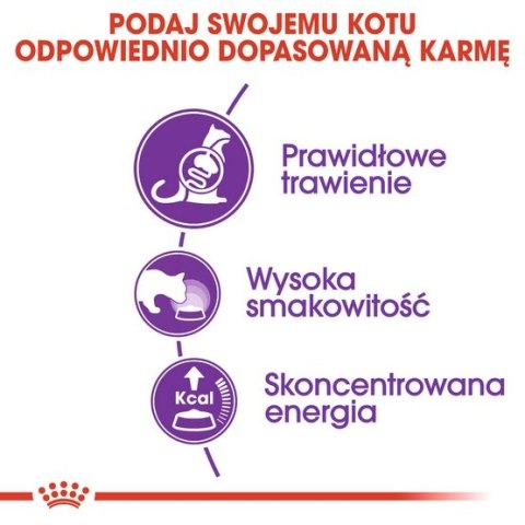 Royal Canin Sensible karma sucha dla kotów dorosłych, o wrażliwym przewodzie pokarmowym 4kg