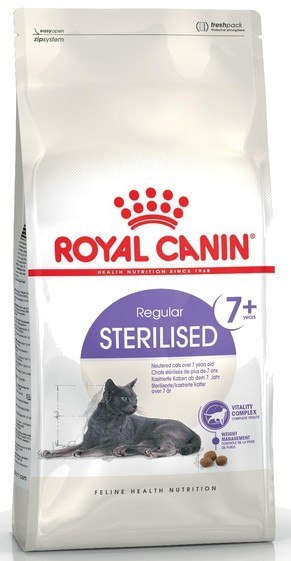 Royal Canin Sterilised 7+ karma sucha dla kotów dorosłych, od 7 do 12 roku życia, sterylizowanych 3,5kg