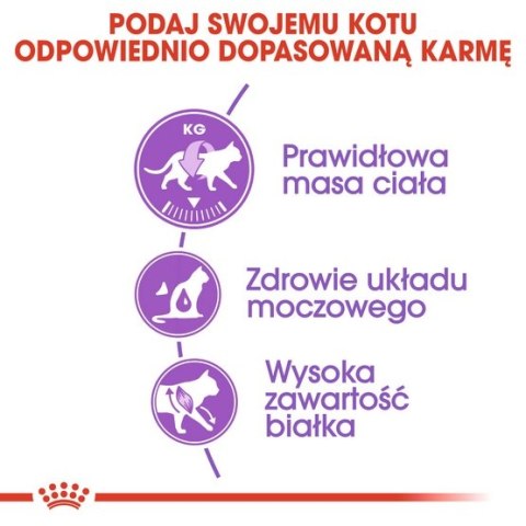 Royal Canin Sterilised karma sucha dla kotów dorosłych, sterylizowanych 2kg