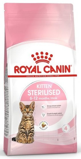 Royal Canin Kitten Sterilised karma sucha dla kociąt od 4 do 12 miesiąca życia, sterylizowanych 2kg