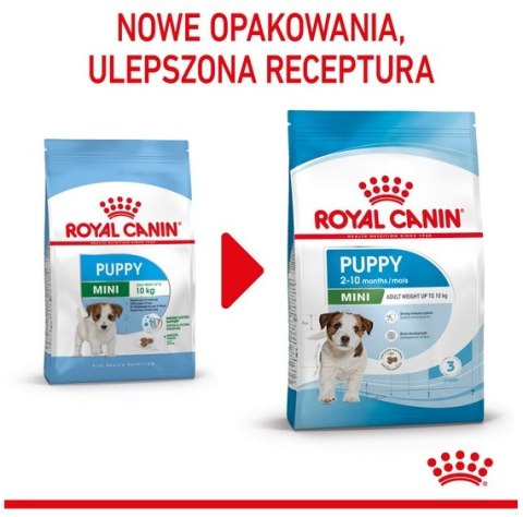 Royal Canin Mini Puppy karma sucha dla szczeniąt, od 2 do 10 miesiąca życia, ras małych 4kg