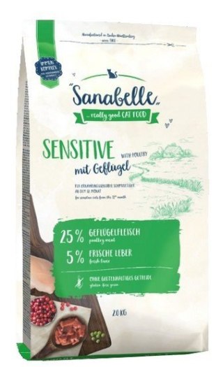 Sanabelle Adult Sensitive z drobiem 10kg