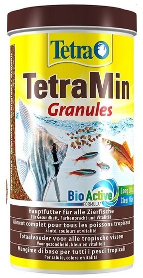 TetraMin Granules - pokarm dla ryb słodkowodnych 250ml