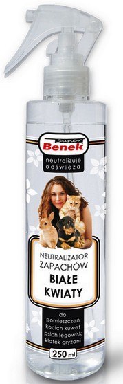 Benek Neutralizator Spray - Białe kwiaty 250ml