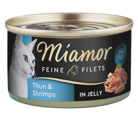 Miamor Feine Filets Dose Thunfisch & Shrimps - tuńczyk i krewetki 100g