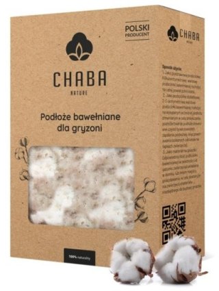 CHABA Podłoże bawełniane dla gryzoni 200g