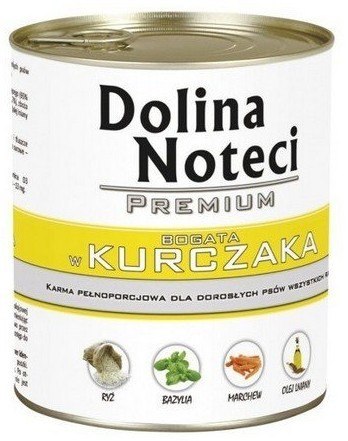 Dolina Noteci Premium Pies Kurczak puszka 400g