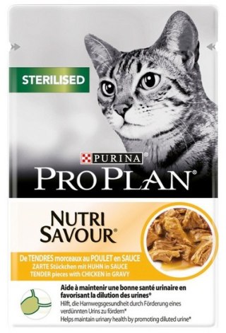 Purina Pro Plan Cat Sterilised kurczak saszetka 85g