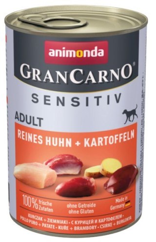 Animonda GranCarno Sensitiv Kurczak + ziemniaki puszka 400g