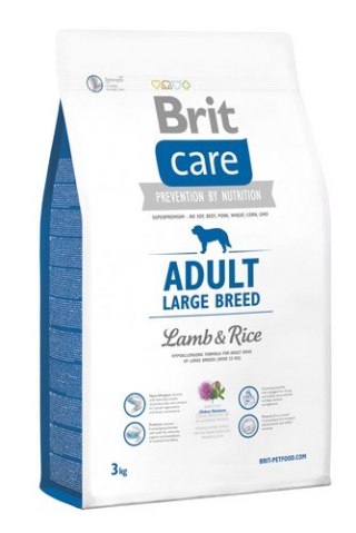 Brit Care Adult Large Breed Lamb & Rice 3kg