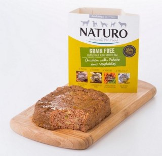 Naturo Grain Free Kurczak, ziemniaki i warzywa 400g