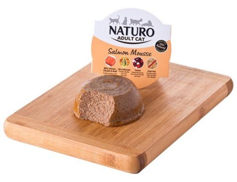 Naturo Kot Adult Łosoś tacka 85g