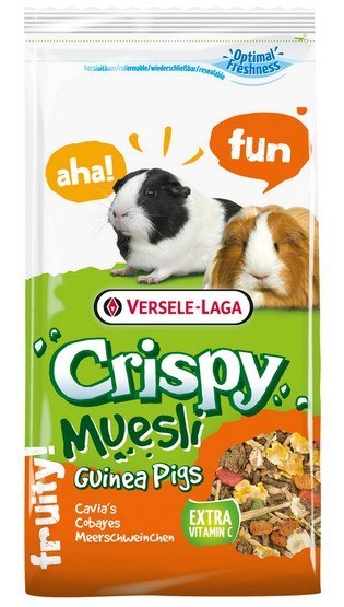 Versele-Laga Crispy Muesli Guinea Pig - pokarm dla świnki morskiej 400g