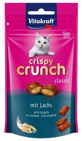 Vitakraft Cat Crispy Crunch łosoś 60g [2428815]