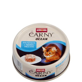 ANIMONDA Carny Ocean puszka z białym tuńczykiem i owocami morzami 80g