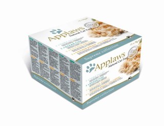 APPLAWS Supreme Selection (Tuńczyk, Ryba Oceaniczna, Kurczak, Kurczak&Ser) 12x70g [1019]