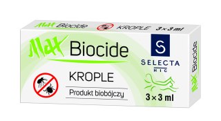 SELECTA Krople MaxBIOCIDE 20-60 kg 3x3ml