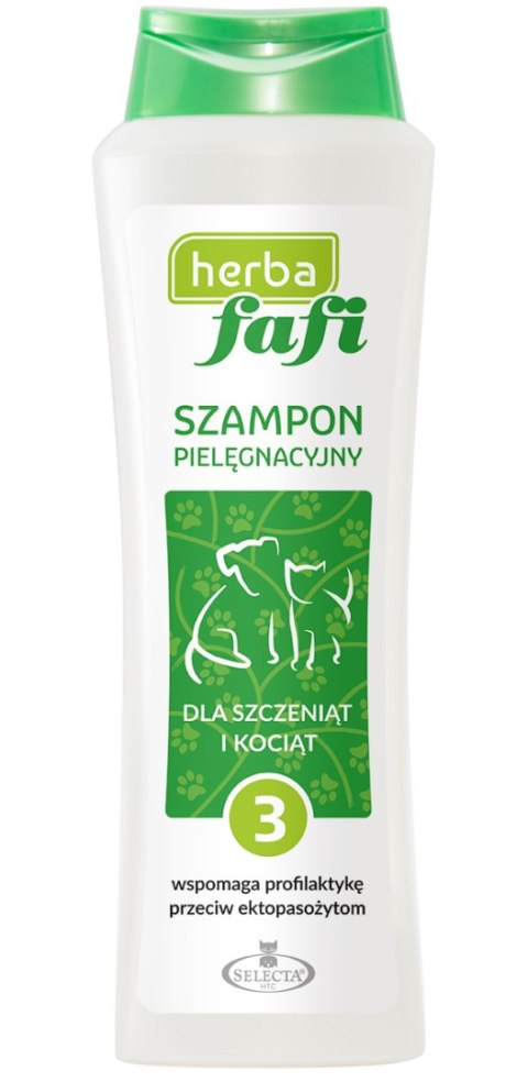 SELECTA Szampon Herba Fafi 3 - dla Szczeniąt i Kociąt 250ml