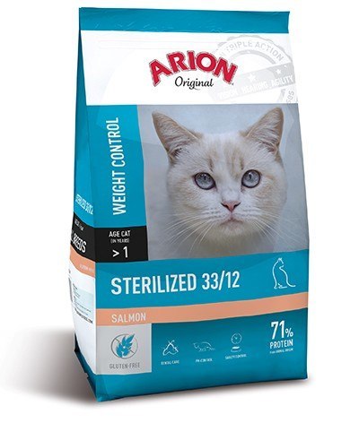 Arion Original Cat Steril Salmon 7,5kg