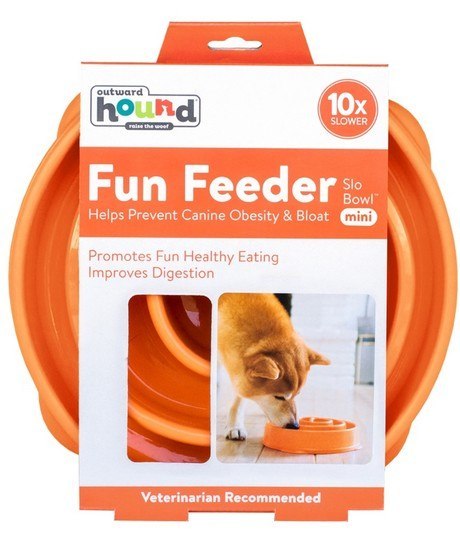 Outward Hound Fun Feeder Mini Miska pomarańczowa [51004]