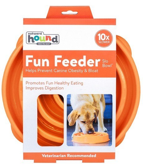 Outward Hound Fun Feeder Miska pomarańczowa [51001]