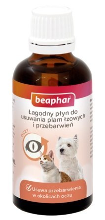 Beaphar Łagodny płyn do usuwania plam łzowych 50ml