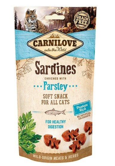 Carnilove Cat Snack Fresh Soft Sardine+Parsley 50g