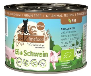 Catz Finefood Bio N.509 Wieprzowina puszka 200g