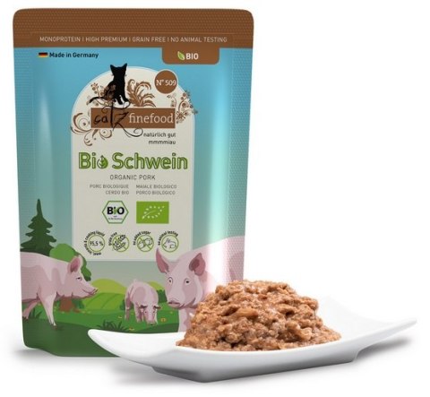 Catz Finefood Bio N.509 Wieprzowina saszetka 85g