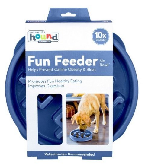 Outward Hound Fun Feeder Miska niebieska [67831]