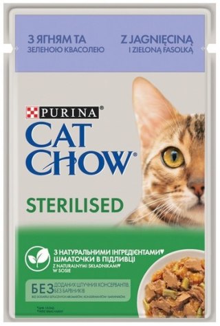 Purina Cat Chow Sterilised Jagnięcina saszetka 85g