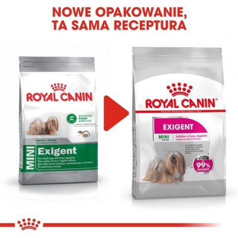 Royal Canin Mini Exigent karma sucha dla psów dorosłych, ras małych, wybrednych 3kg