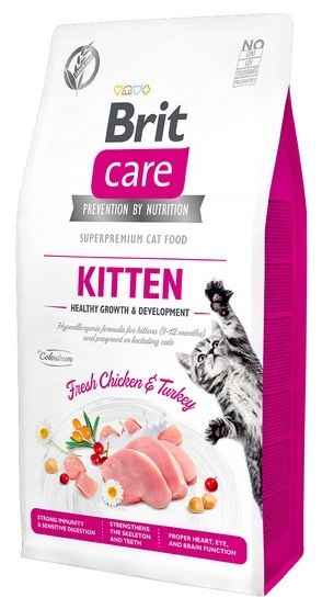 Brit Care Cat Grain Free Kitten Healthy Growth & Development 400g