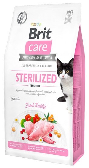 Brit Care Cat Grain Free Sterilized Sensitive 2kg