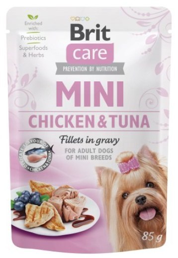 Brit Care Dog Mini Chicken & Tuna saszetka 85g