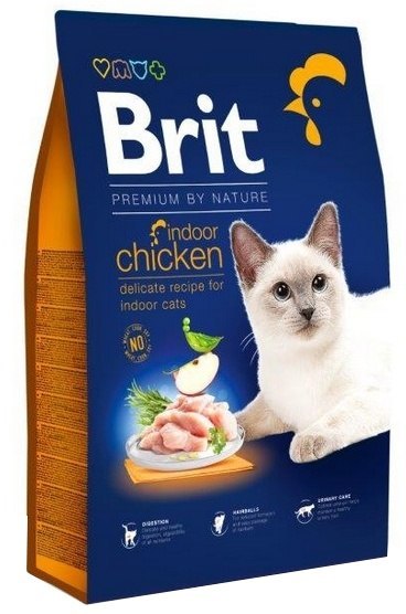 Brit Premium By Nature Cat Indoor Chicken 1,5kg