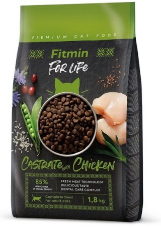 Fitmin Cat For Life Castrate Chicken 1,8kg